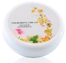 Fragrances, Perfumes, Cosmetics Moisturizing Face Cream - Ellemare Grape and Rose Oils Nourishing Cream