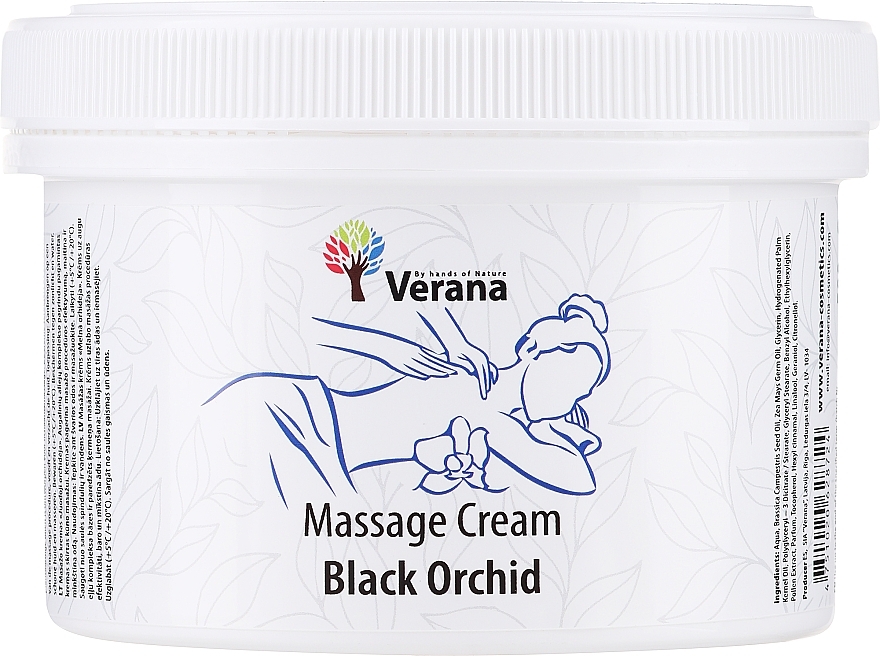Black Orchid Massage Cream - Verana Massage Cream Black Orchid — photo N2