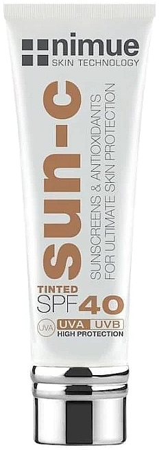 Sunscreen Foundation SPF 40 - Nimue Skin Technology Sun-C Tinted — photo N1