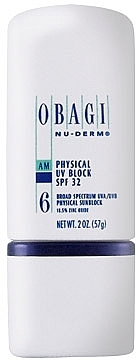 Face Sunscreen SPF 32 - Obagi Medical Nu-Derm Physical UV Block SPF 32 — photo N1