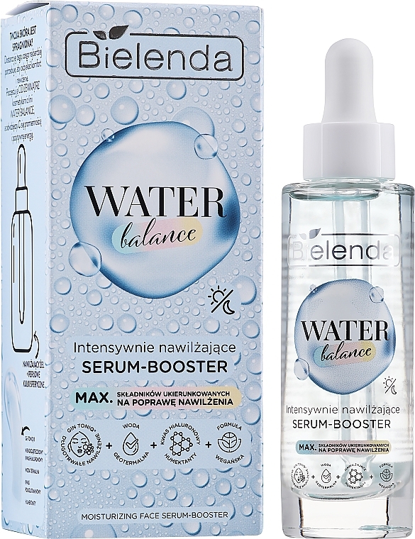 Intensive Moisturizing Serum Booster - Bielenda Water Balance Face Serum Booster — photo N1