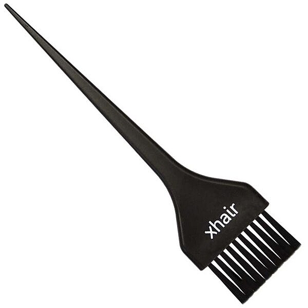 Hair Coloring Brush, medium, black - Xhair — photo N2