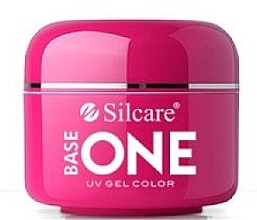 Fragrances, Perfumes, Cosmetics Transparent Micro-Glitter Gel - Silcare Base One Galaxy