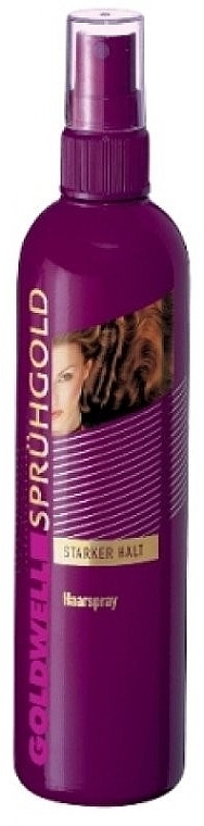 Hair Spray - Goldwell Spruhgold Halt Pumpspray — photo N1