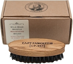 Moustache Brush with Wild Boar Bristles - Captain Fawcett Wild Boar Moustache Brush — photo N2