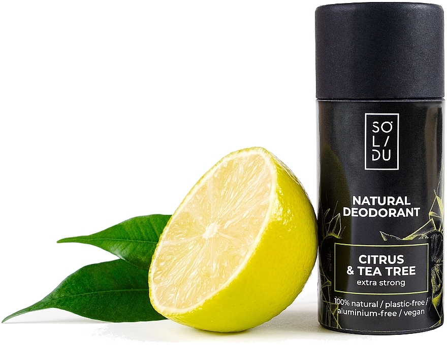 Deodorant - Solidu Citrus & Tea Tree Deodorant — photo N1