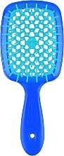 Hair Brush 86SP234 BTU, blue and blue - Janeke Small Superbrush — photo N1