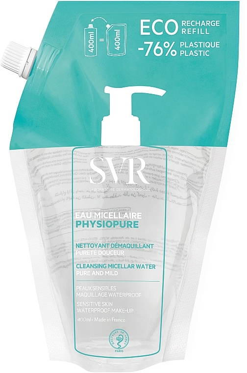 Cleansing Micellar Water - SVR Physiopure Cleansing Micellar Water (refill) — photo N1