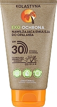 Fragrances, Perfumes, Cosmetics Sunscreen Lotion - Kolastyna ECO Protection Milk SPF30