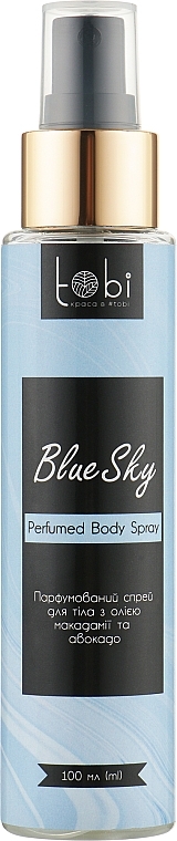 Perfumed Body Spray - Tobi Blue Sky Perfumed Body Spray — photo N1