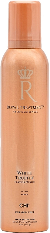 Hair Mousse ‘White Truffle’ - Chi Royal Treatment White Truffle Foaming Mousse — photo N1