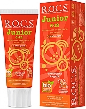 Fragrances, Perfumes, Cosmetics Fruit Rainbow Toothpaste - R.O.C.S. Junior