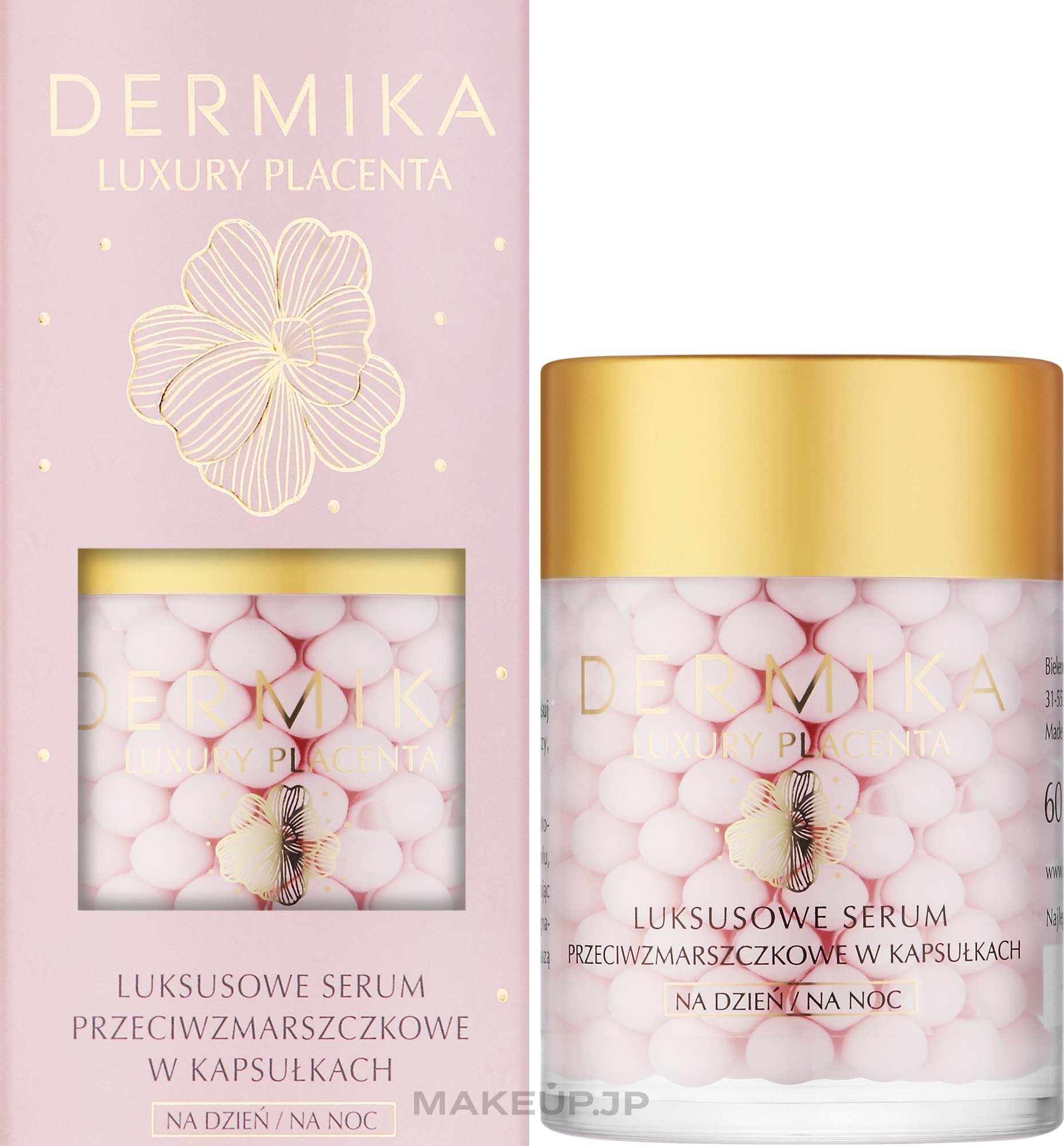 Day & Night Anti-Wrinkle Serum in Capsules - Dermika Luxury Placenta — photo 60 g