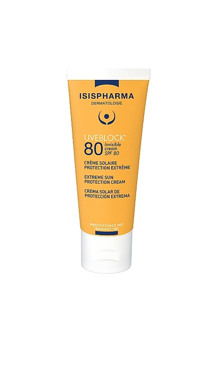 Extreme Sunscreen - Isispharma Uveblock 80 Extreme Sun Protection Cream — photo N1