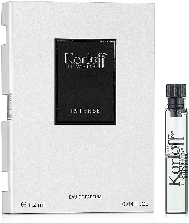 Korloff Paris In White Intense - Eau de Parfum (sample) — photo N1