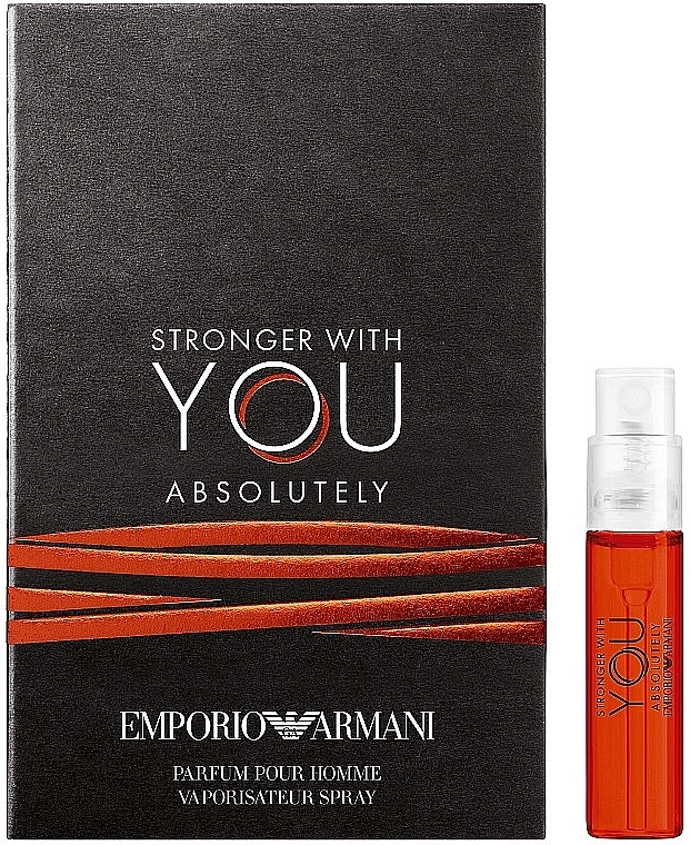 GIFT! Giorgio Armani Emporio Armani Stronger With You Absolutely - Parfum (sample) — photo N1