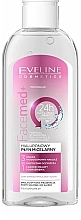 Fragrances, Perfumes, Cosmetics 3-in-1 Hyaluronic Micellar Liquid - Eveline Cosmetics Facemed+ Micellar Fluid 3 In 1