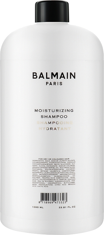 Moisturizing Hair Shampoo - Balmain Paris Hair Couture Moisturising Shampoo — photo N2