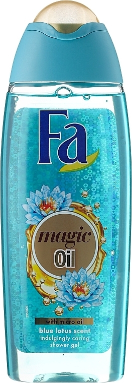 Shower Gel "Blue Lotus" - Fa Magic Oil Blue Lotus Scent Shower Gel — photo N3