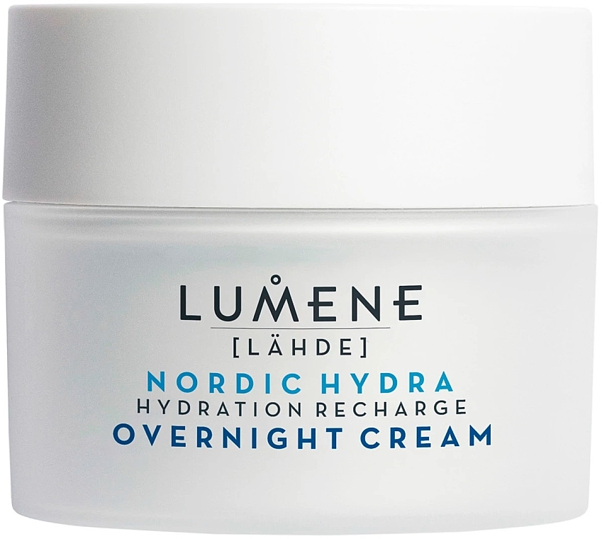 Moisturizing and Restoring Night Cream - Lumene Lahde Hydration Recharge Overnight Cream — photo N3