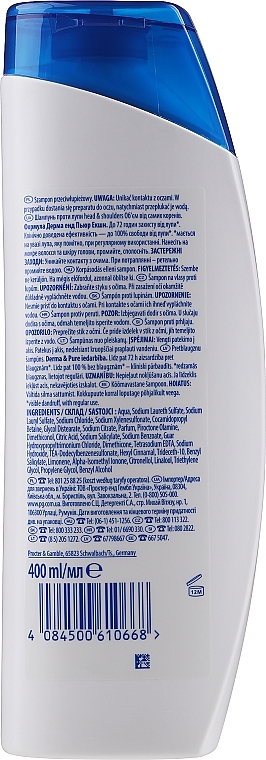 Anti-Dandruff Shampoo for Thin Hair "Extra-Volume" - Head & Shoulders Extra Volume — photo N3