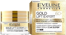 Fragrances, Perfumes, Cosmetics Multi-Nourishing Cream 60+ - Eveline Cosmetics Gold Lift Expert