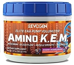 Fragrances, Perfumes, Cosmetics K.E.M. Passion Orange Amino Acid - Evogen Amino K.E.M. Elite EAA Pump Volumizer Smashin' Passion Orange