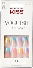 Fragrances, Perfumes, Cosmetics False Nails with Glue Set, M - Kiss Voguish Fantasy Nails Disco Ball