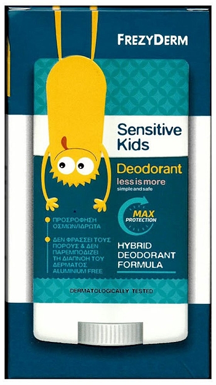 Kids & Teens Deodorant Stick - Frezyderm Kids Sensitive Deodorant — photo N1