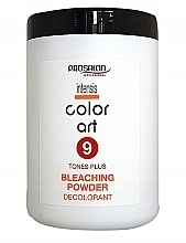 Hair Bleaching Powder - Prosalon Intensis Color Art 9 Tones Plus Bleaching Powder Decolorant — photo N1