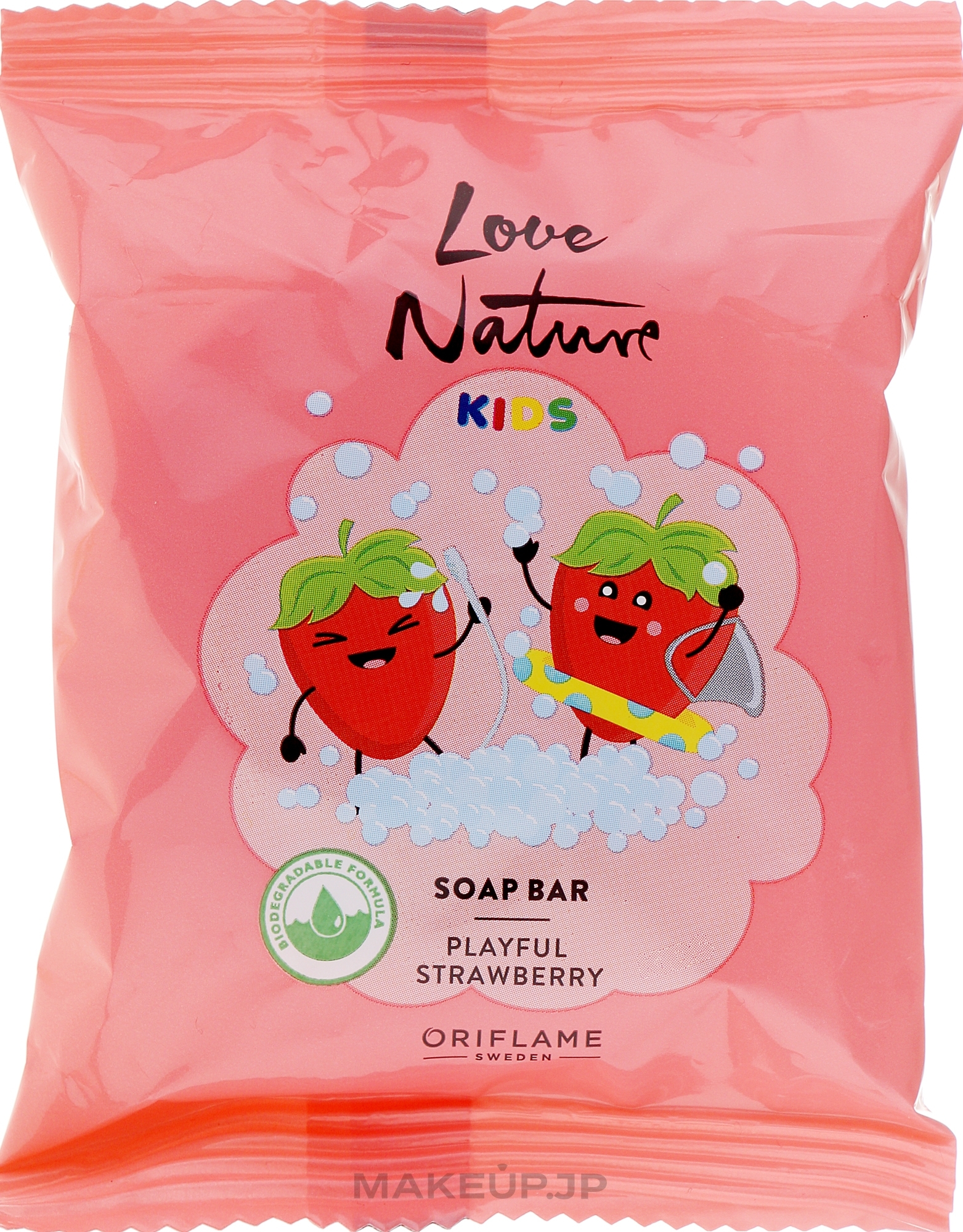Strawberry Soap - Oriflame Love Nature Kids Playful Strawberry — photo 75 g