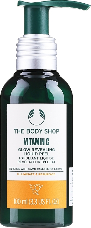 フェイス ピーリング、ビタミン C - The Body Shop Vitamin C Glow Revealing Liquid Peel — photo N1