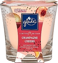 Fragrances, Perfumes, Cosmetics Scented Candle - Glade Candle Small Scented Candle Champagne Cheers