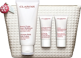 Fragrances, Perfumes, Cosmetics Set - Clarins Winter Body Essentials Set (b/lot/200ml + scrub/30ml + h/cr/30ml)