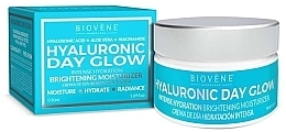 Moisturising Day Face Cream - Biovene Hyaluronic Day Glow Intense Hydration Brightening Moisturizer — photo N1