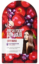 Fragrances, Perfumes, Cosmetics Moisturizing Hair Mask "Apple & Grape" - Superfood For Skin Fresh Food For Hair