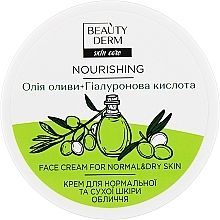 Fragrances, Perfumes, Cosmetics Face Cream for Normal & Dry Skin - Beauty Derm Nourishing Face Cream For Normal And Dry Skin