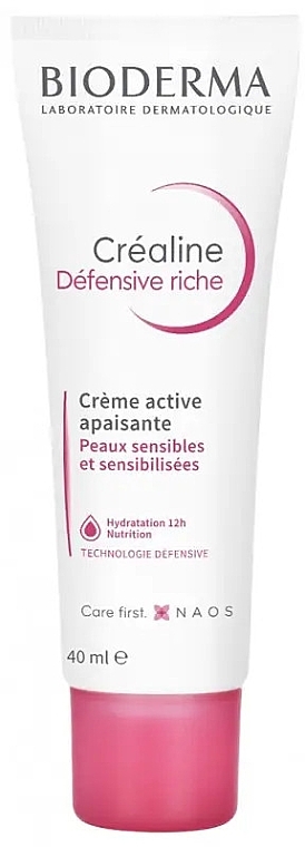 Soothing Active Face & Neck Cream - Bioderma Crealine Defensive — photo N1