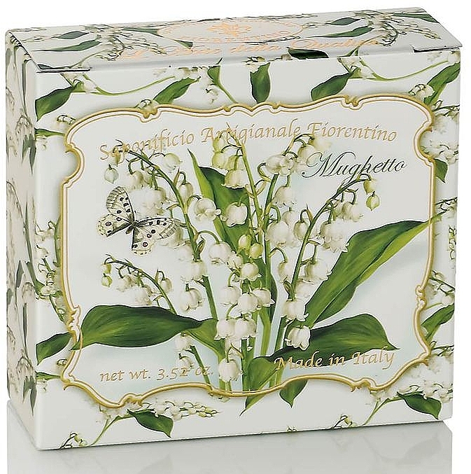Natural Soap "Lily of the Valley" - Saponificio Artigianale Fiorentino Lily Of The Valley Soap — photo N2