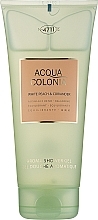 Maurer & Wirtz 4711 Acqua Colonia White Peach & Coriander - Shower Gel — photo N1