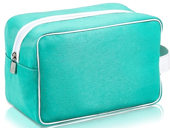 Makeup Bag, turquoise, 25 x 16 x 13cm - Acqua Dell Elba Beauty Case — photo N1