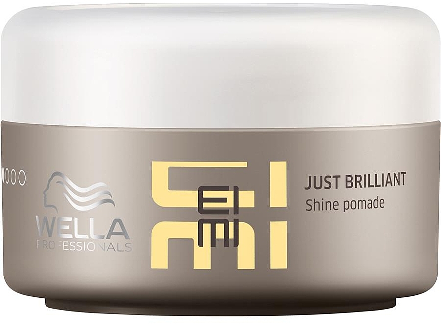 Hair Shine Pomade - Wella Professionals EIMI Just Brilliant Shine Pomade — photo N1