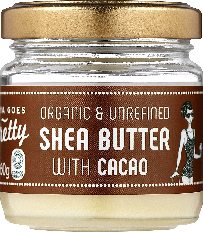 Shea & Cocoa Butter - Zoya Goes Pretty Shea Butter With Cacao Organic Cold Pressed — photo N1