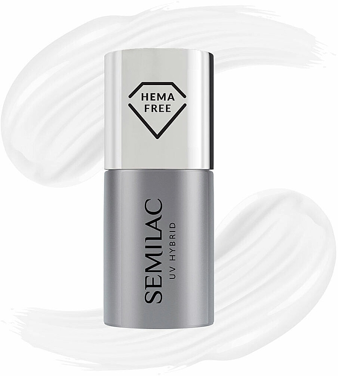 Hybrid Base Coat - Semilac UV Hybrid Base HEMA Free — photo N1