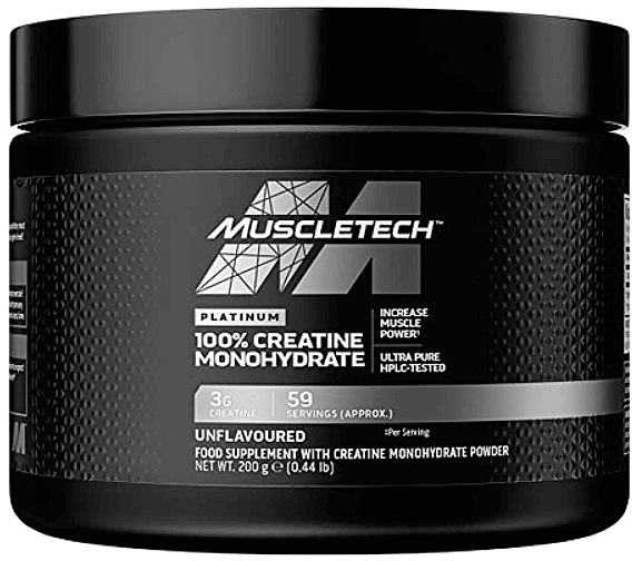 Creatine Monohydrate - MuscleTech Platinum 100% Creatine Monohydrate — photo N1