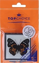 Fragrances, Perfumes, Cosmetics Compact Mirror "Butterfly", 85420, brown - Top Choice