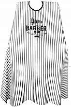 Fragrances, Perfumes, Cosmetics Hairdressing Cape, white, 135x145cm - Barbertime Tools