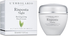 Fragrances, Perfumes, Cosmetics Intensive Night Face Cream - L'erbolario Crema Risposta Notte
