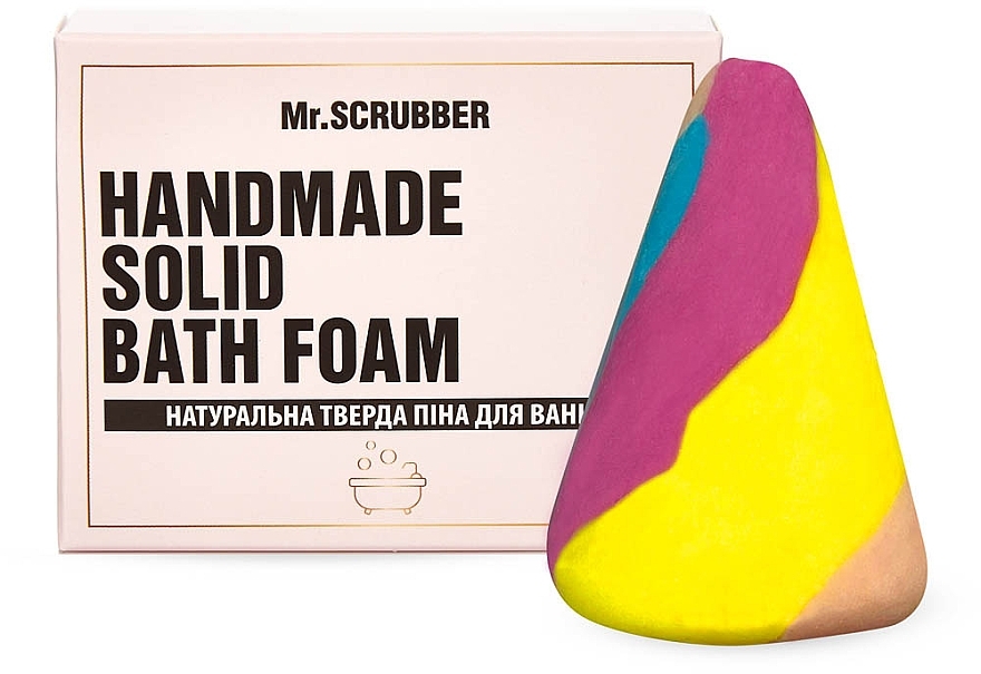 Solid Bath Foam - Mr.Scrubber Solid Bath Foam Unicorn — photo N1