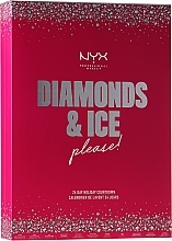 Fragrances, Perfumes, Cosmetics Set "Advent Calendar" - NYX Professional Makeup Diamond & Ice Advent Calendar Makeup Set